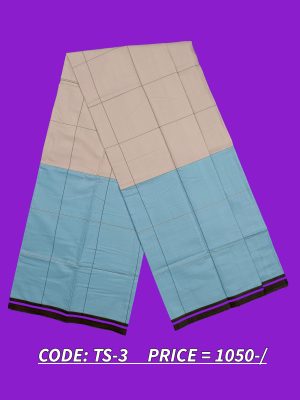 ১০০% কটন প্রিমিয়াম টিস্যু লুঙ্গি Code: TS-3