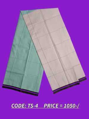 ১০০% কটন প্রিমিয়াম টিস্যু লুঙ্গি Code: TS-4