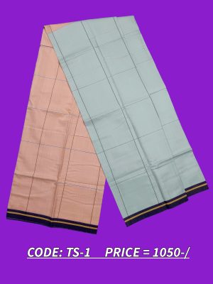 ১০০% কটন প্রিমিয়াম টিস্যু লুঙ্গি Code: TS-1